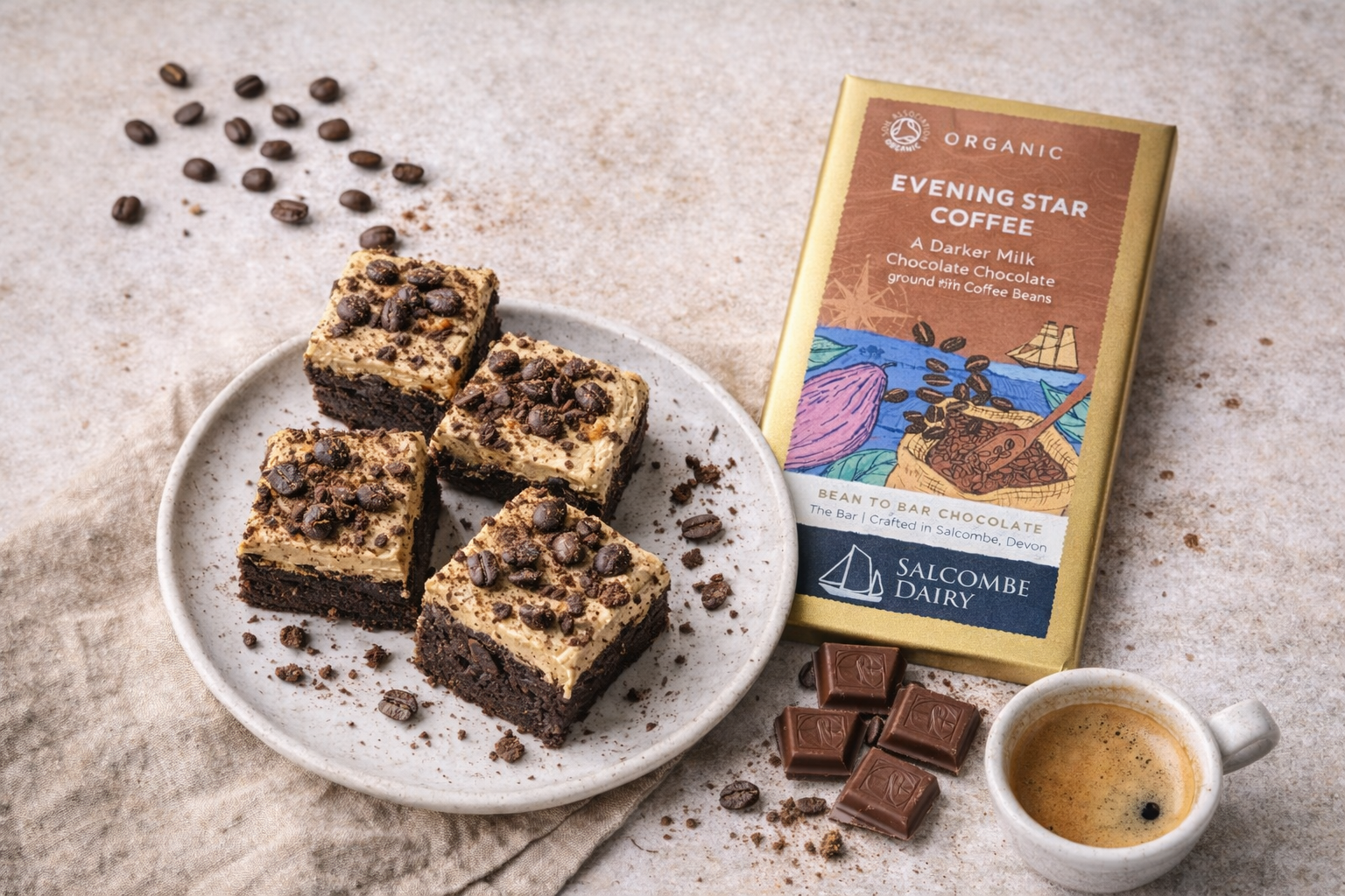 Coffee Chocolate Brownies