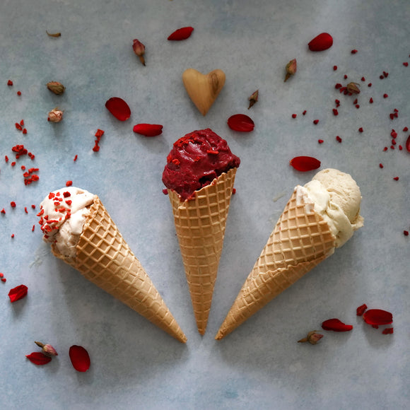 ICE CREAM IN TIME FOR VALENTINE'S DAY