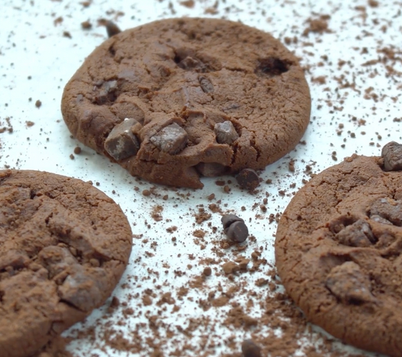 Chocolate Chip Cookies with our Hot Chocolate