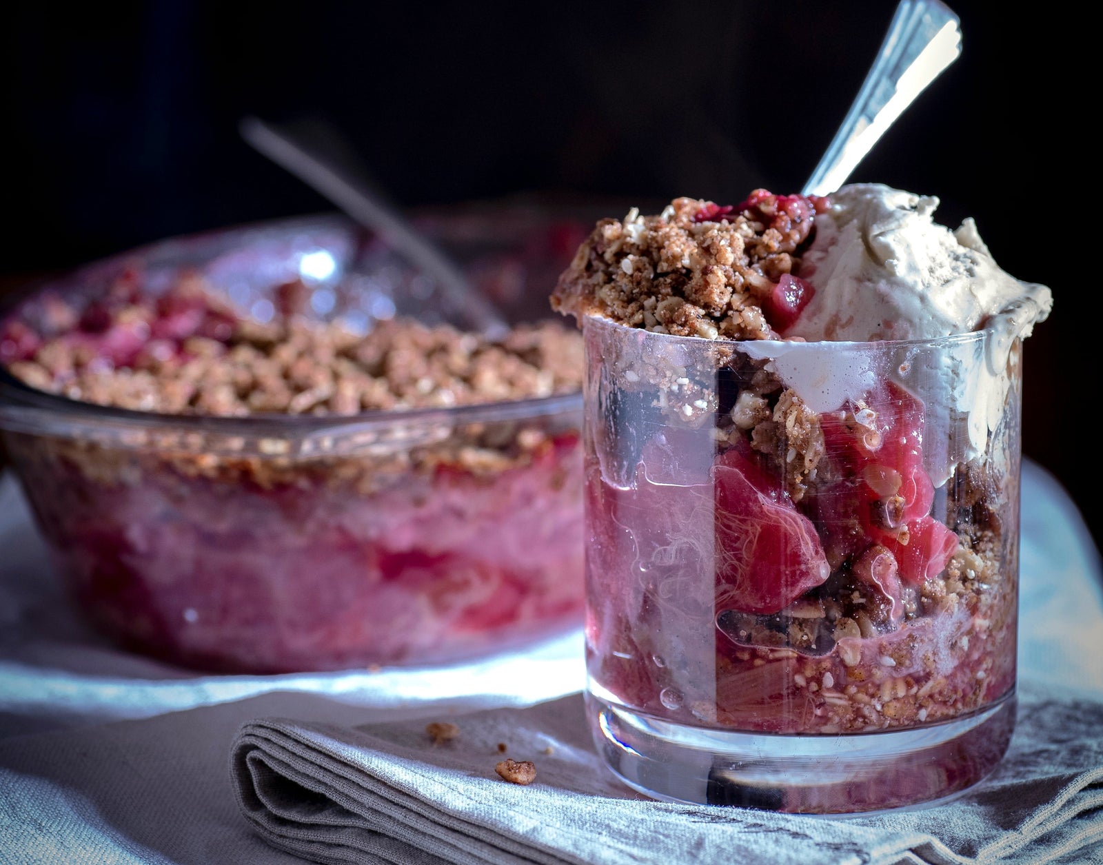 Rhubarb Crumble Recipe Now in Season