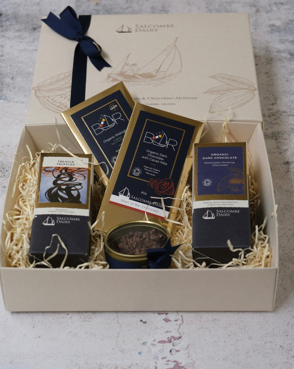 Dark Chocolate Indulgence Hamper – Salcombe Dairy